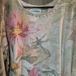 XL Alfred & Dunner Floral Blouse